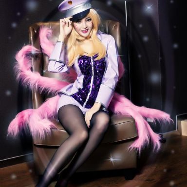 Toutiaogirls头条女神 2017.04.16 文雪LOL阿狸COS