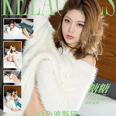 kelagirls克拉女神 2017.03.07 白色波斯猫 糖糖