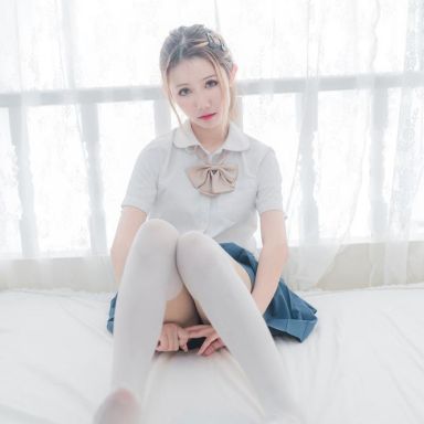 喵糖映画 121期 白丝JK学妹