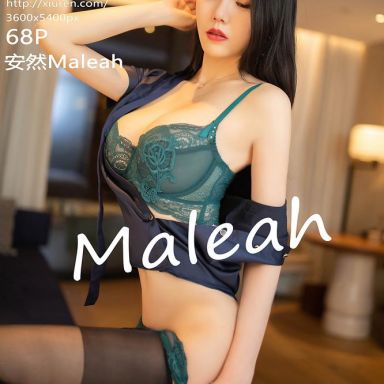 XiuRen秀人网 2281期 安然maleah 制服黑丝