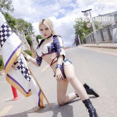 XiuRen秀人网 2308期 室外赛车女郎 淼淼小姐姐呀