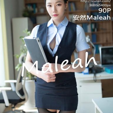 XiuRen秀人网 2398期 办公室秘书制服 安然Maleah