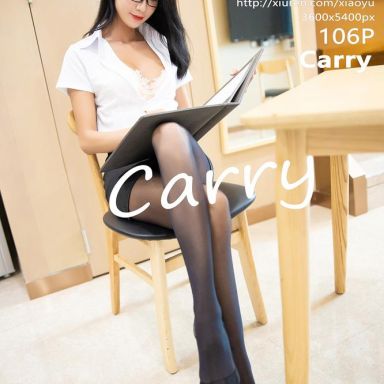 XIAOYU语画界 281期 直击心扉的眼镜秘书OL Carry
