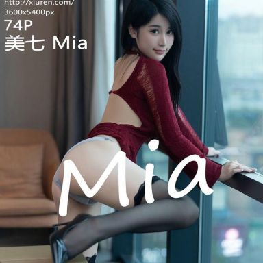XiuRen秀人网 6087期 美七Mia
