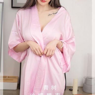 ugirls爱尤物 2738期 丝绸睡衣 青树