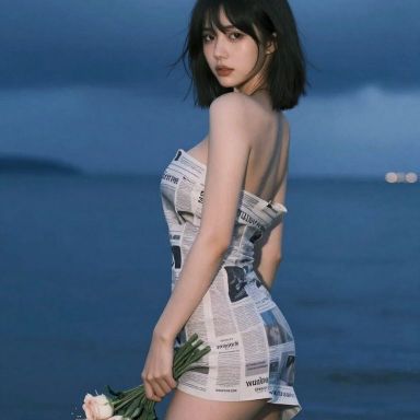 AI幻颜社 0095期 明艳女神氛围感写真照