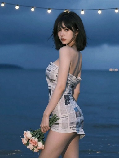 AI幻颜社 0095期 明艳女神氛围感写真照