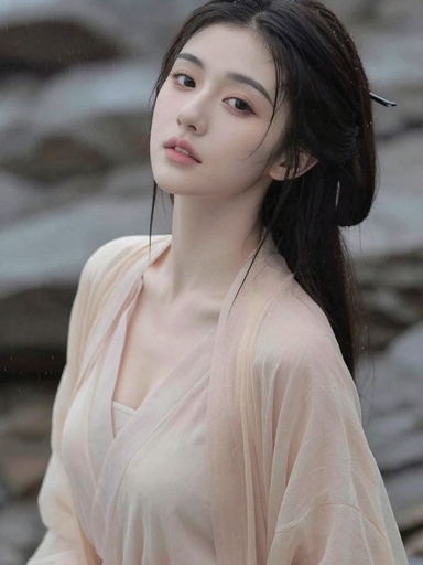 AI幻颜社 0643期 温婉美女森系写真照片