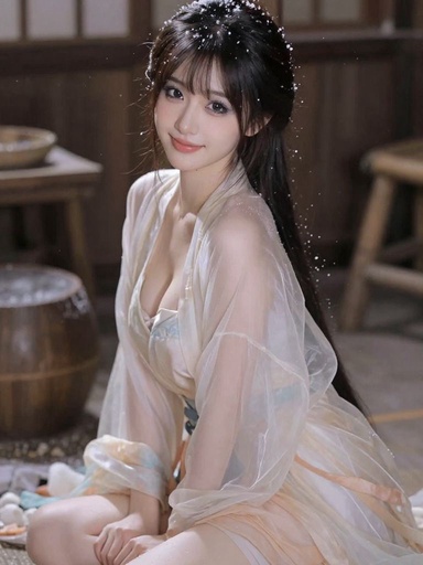 AI幻颜社 0713期 清新女神森系风写真摄影