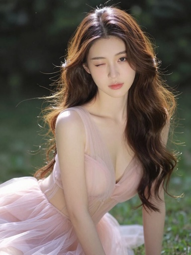AI幻颜社 0730期 温柔女神私房风写真摄影