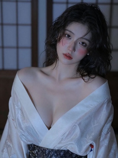 AI幻颜社 0883期 慵懒女神居家写真摄影