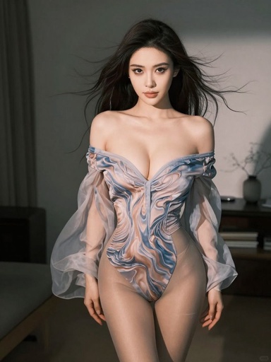 AI幻颜社 1005期 温柔少女纯欲氛围感摄影