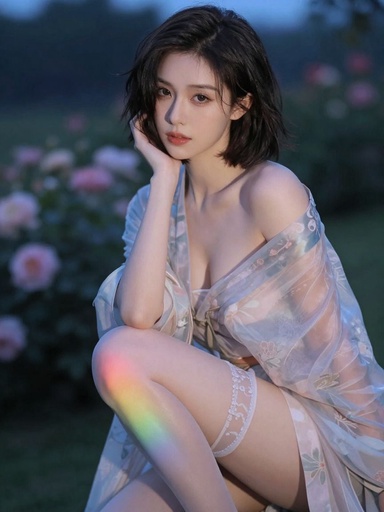 AI幻颜社 1011期 清冷美女时尚高级感写真