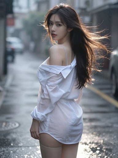 AI幻颜社 1118期 柔美女神清冷温柔写真照