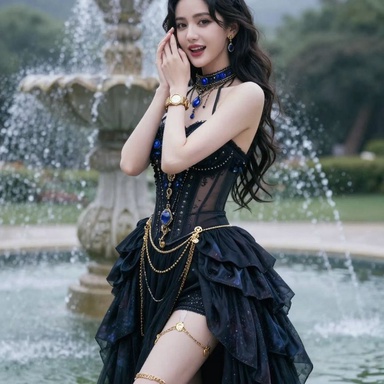 哥特风 0051期 复古仙气尽显歌特美学