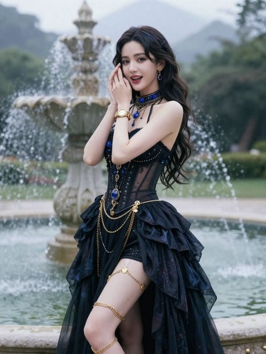 哥特风 0051期 复古仙气尽显歌特美学