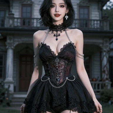 哥特风 0065期 少女疏离自带歌特风格