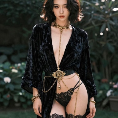 哥特风 0075期 复古冷艳尽显歌特风情