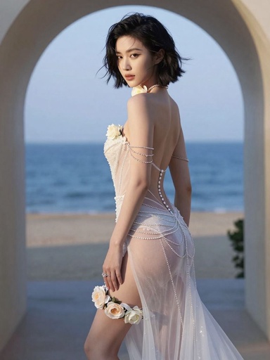 婚纱写真 0023期 简约婚纱优雅新造型