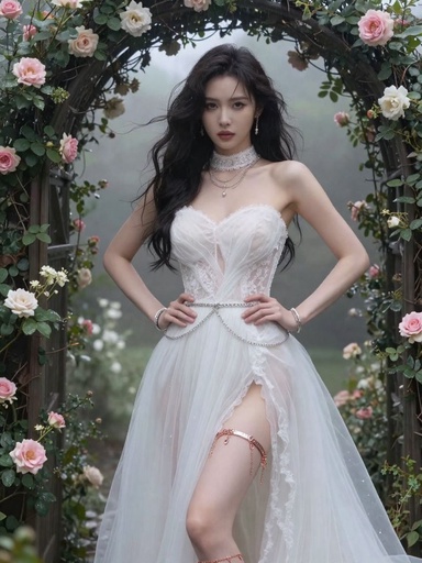 婚纱写真 0048期 韩式温柔婚纱造型