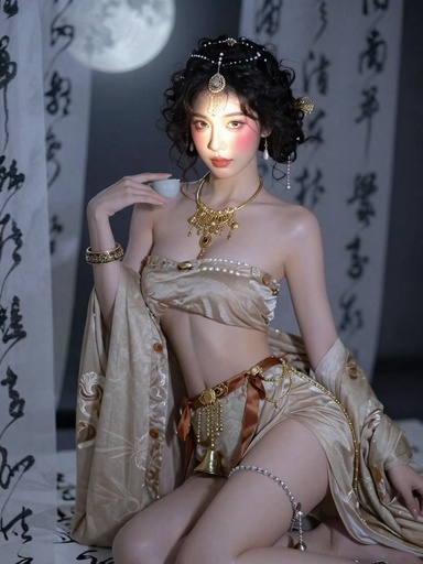 汉服馆 0024期 汉服佳人柔情似水