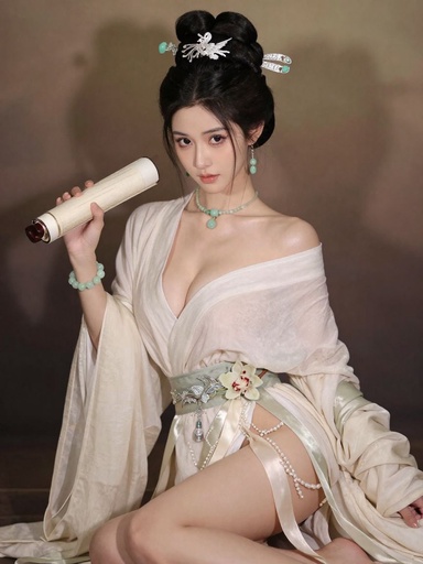 汉服馆 0025期 飘逸汉服轻盈灵动