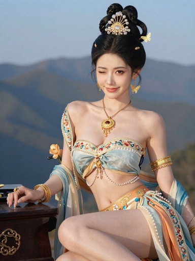 汉服馆 0054期 身着汉服温婉柔顺