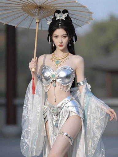 汉服馆 0055期 汉服佳人秀丽端庄