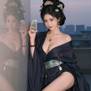 汉服馆 0057期 身穿汉服清雅脱俗