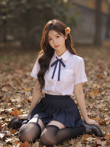 JK制服 0030期 JK制服学妹甜美写真