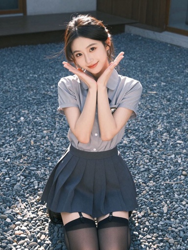 JK制服 0042期 JK制服女孩阳光青春