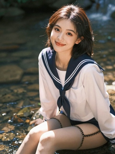 JK制服 0055期 JK制服女孩青春阳光