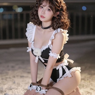 女仆装 0006期 氛围感人像记录女仆装穿搭美感
