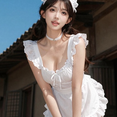 女仆装 0011期 元气少女演绎专属女仆装风格