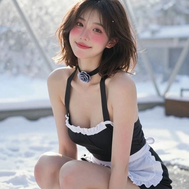女仆装 0063期 潮流氛围感人像拍摄女仆装穿搭