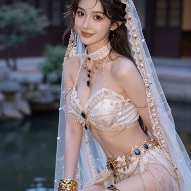 汉服馆 0097期 汉服佳人清丽秀美