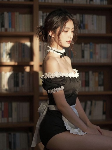 女仆装 0214期 清甜灵动女仆装氛围感造型实拍