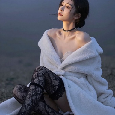 美丝阁 0093期 自然质感打造丝袜主题人像优雅画面