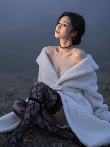美丝阁 0093期 自然质感打造丝袜主题人像优雅画面