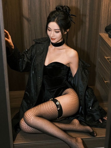 美丝阁 0103期 细腻格调呈现丝袜主题人像优雅记录