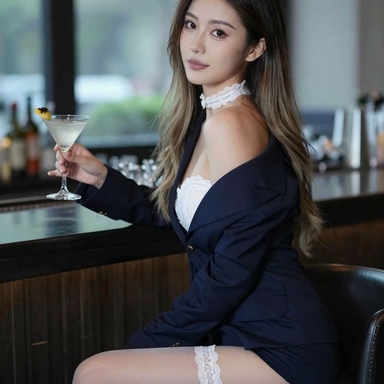 美丝阁 0111期 简约质感捕捉丝袜主题人像优雅图集