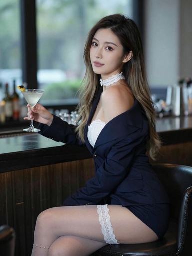 美丝阁 0111期 简约质感捕捉丝袜主题人像优雅图集