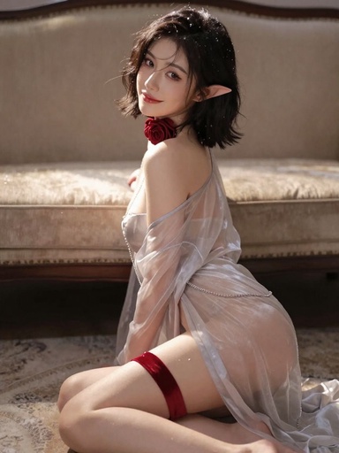 轻私坊 0026期 恬静模样轻私房高清人像实拍