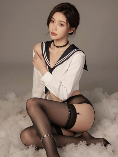 JK制服 0133期 JK制服女孩青春阳光
