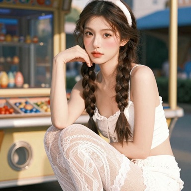 美女图片 0009期 柔和光影记录美女恬淡治愈模样