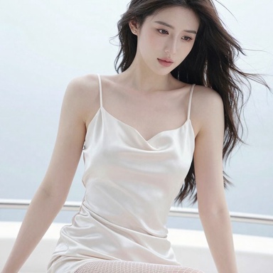 美女图片 0023期 柔光画面记录美女松弛灵动模样