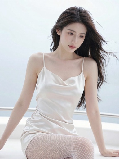美女图片 0023期 柔光画面记录美女松弛灵动模样