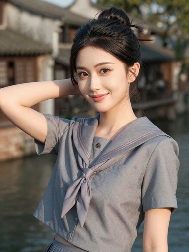 美女图片 0042期 原生镜头捕捉美女恬淡温柔神态