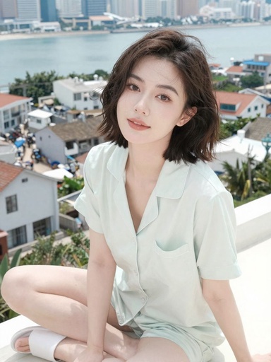 美女图片 0072期 细腻人像捕捉美女温柔松弛神态