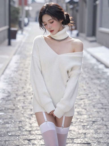 美丝阁 0179期 柔焦质感定格丝袜人像轻奢艺术画面